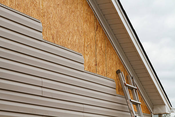 Professional Emergency Siding Repair technician working in Rowesville, SC